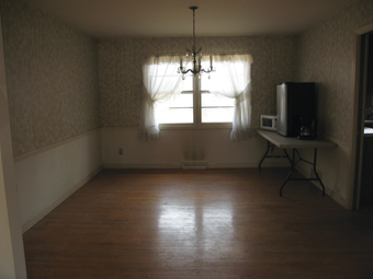 Dining Room Before Picture