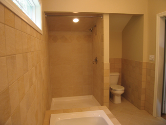 Master Bath New Construction Picture